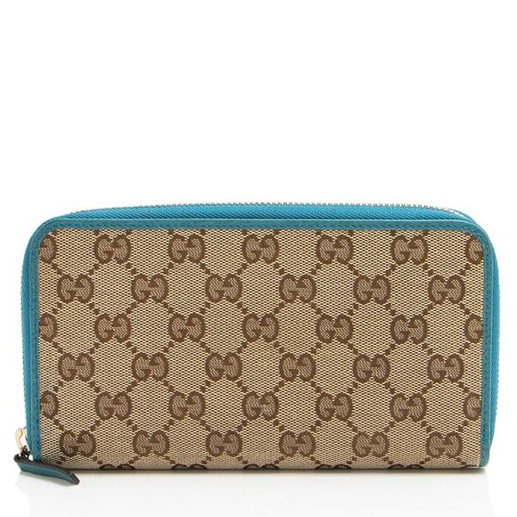 Gucci Accessories - Gucci GG Canvas Zip Around Wallet